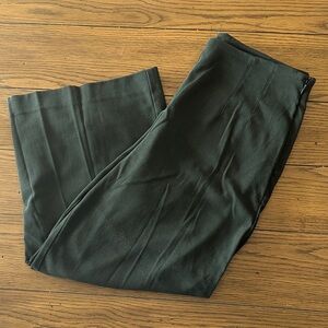 LOFT Women’s Dark Green Wide Leg Dress Pants